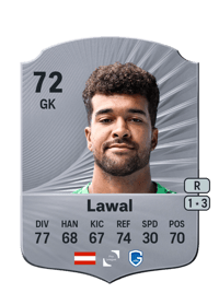 Tobias Lawal Rare 72 OVR