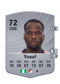 Alhassan Yusuf Common 72 OVR