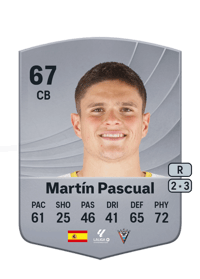 Martín Pascual Common 67 OVR