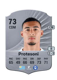 Carlos Protesoni Rare 73 OVR