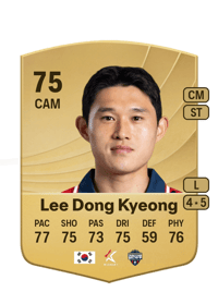 Lee Dong Kyeong Common 75 OVR