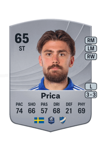 Tim Prica Common 65 OVR