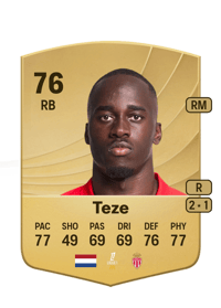 Jordan Teze Common 76 OVR