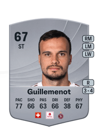 Jérémy Guillemenot Common 67 OVR