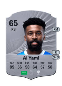 Hamad Al Yami Rare 65 OVR