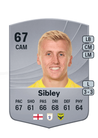 Louie Sibley Common 67 OVR