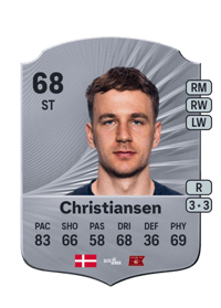 Peter Buch Christiansen Rare 68 OVR