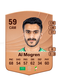 Abdullah Al Mogren Common 59 OVR