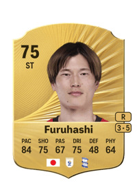Kyogo Furuhashi Rare 75 OVR