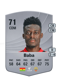 Iddrisu Baba Common 71 OVR