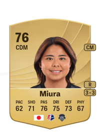 Narumi Miura Common 76 OVR