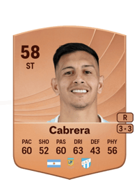 Lisandro Cabrera Common 58 OVR