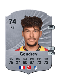 Valentin Gendrey Rare 74 OVR