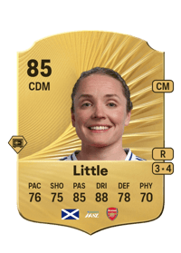 Kim Little Rare 85 OVR