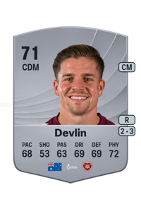 Cameron Devlin Common 71 OVR