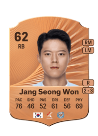 Jang Seong Won Rare 62 OVR