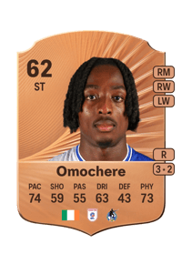 Promise Omochere Rare 62 OVR