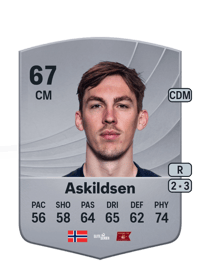 Kristoffer Askildsen Common 67 OVR