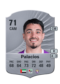 Matías Palacios Rare 71 OVR