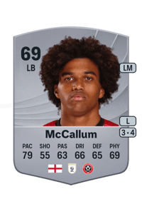 Sam McCallum Common 69 OVR