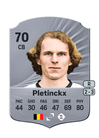 Ewoud Pletinckx Rare 70 OVR