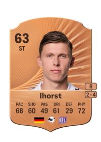 Luc Ihorst Rare 63 OVR