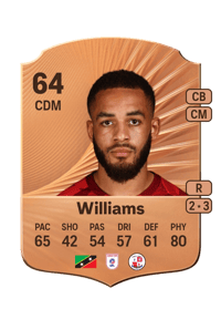 Jay Williams Rare 64 OVR