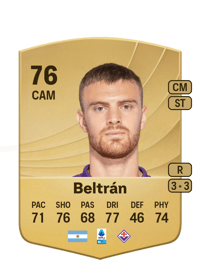 Lucas Beltrán Common 76 OVR