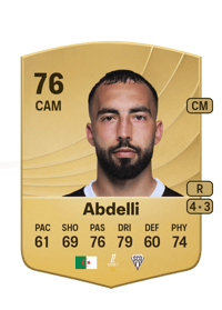 Himad Abdelli Common 76 OVR