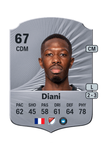 Djibril Diani Rare 67 OVR