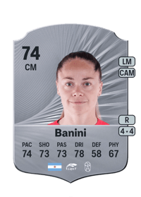 Estefanía Banini Rare 74 OVR
