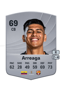 Xavier Arreaga Common 69 OVR
