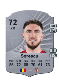 Deian Sorescu Rare 72 OVR