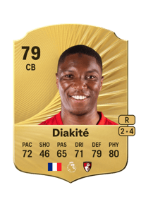 Bafodé Diakité Rare 79 OVR