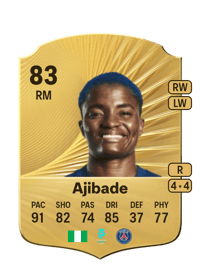 Rasheedat Ajibade Rare 83 OVR