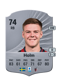 Emil Holm Rare 74 OVR