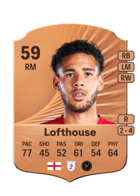 Kyran Lofthouse Rare 59 OVR