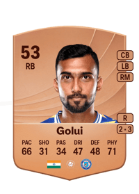 Sarthak Golui Common 53 OVR