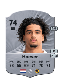 Ki-Jana Hoever Rare 74 OVR