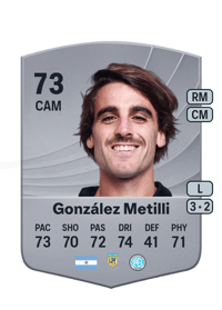 Francisco González Metilli Common 73 OVR