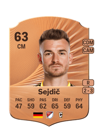 Amar Sejdič Rare 63 OVR
