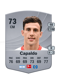 Nicolás Capaldo Common 73 OVR