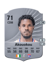 Paul Akouokou Rare 71 OVR