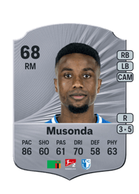 Lubambo Musonda Rare 68 OVR