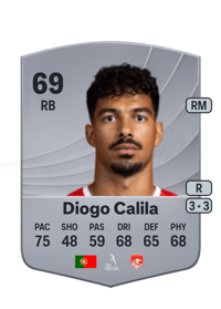 Diogo Calila Common 69 OVR