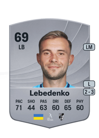 Orest Lebedenko Common 69 OVR