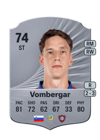 Andrés Vombergar Rare 74 OVR
