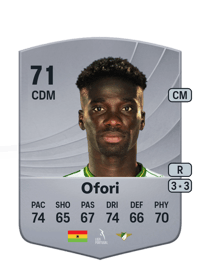 Lawrence Ofori Common 71 OVR