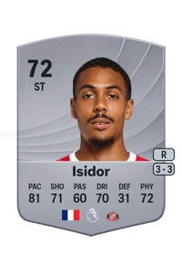 Wilson Isidor Common 72 OVR