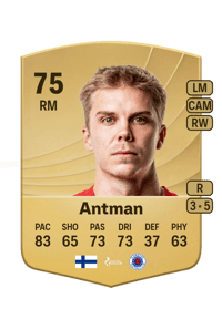 Oliver Antman Common 75 OVR